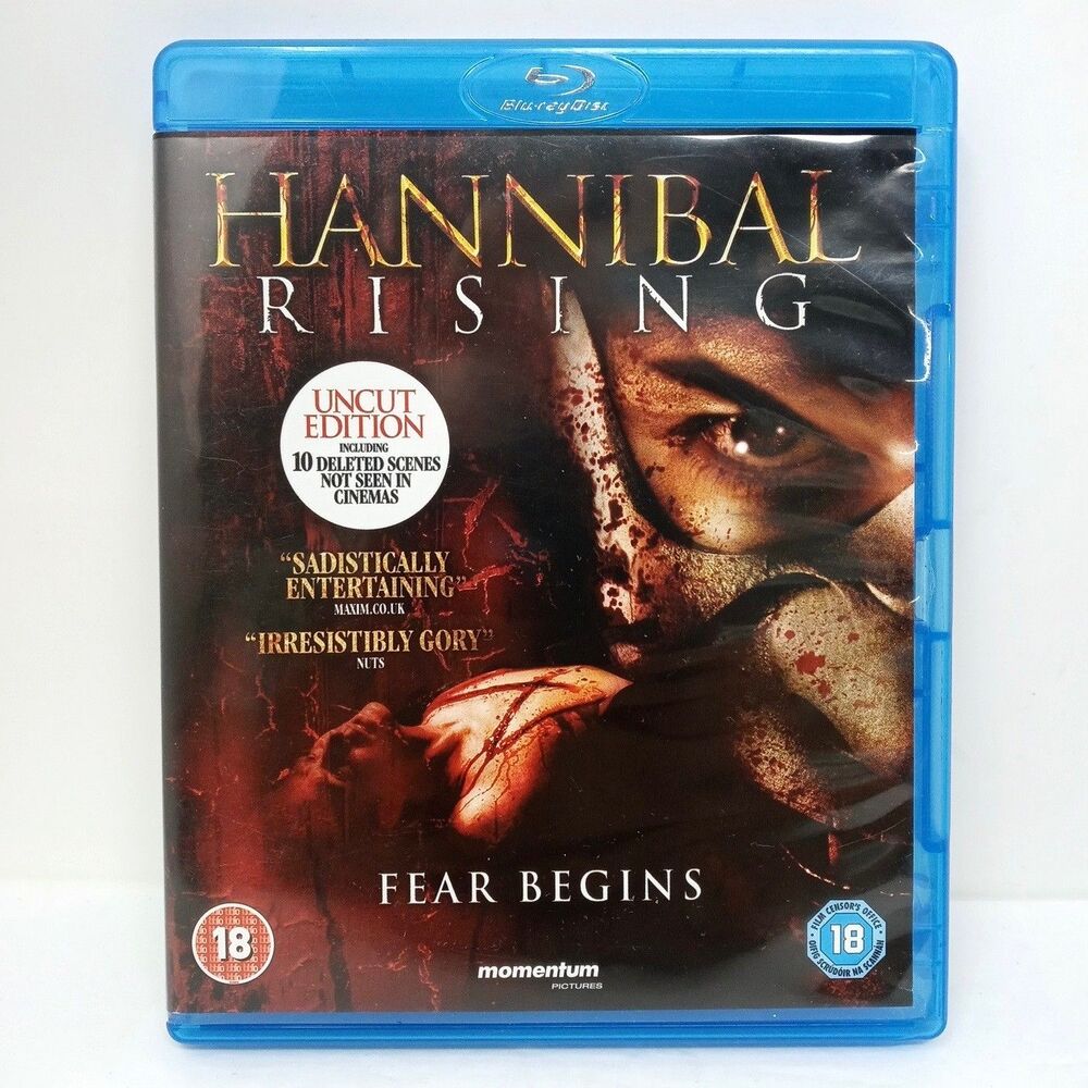 Hannibal Rising (Blu-ray, 2007) Uncut Edition Region Free OOP
